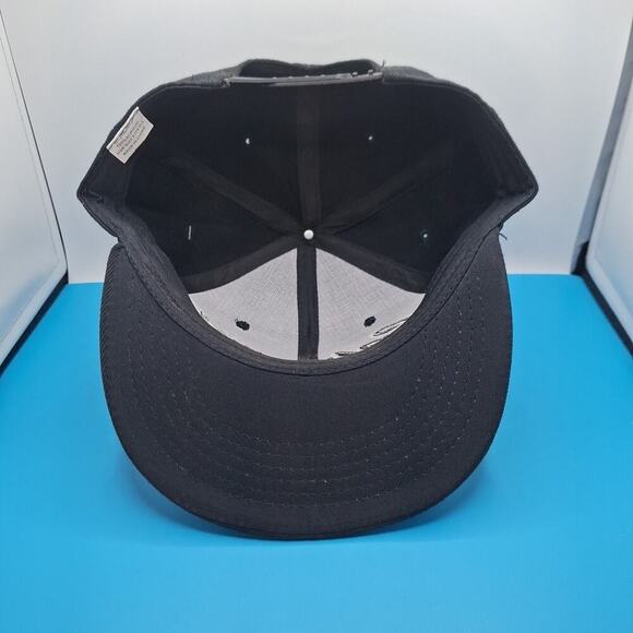 California Republic Cali Logo Hat Cap Snap Back Embroidered Black - Picture 6 of 6